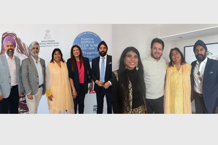 Makers for film Lioness host a reception followed after the Blue Plaque ceremony for Princess Sophia Duleep Singh